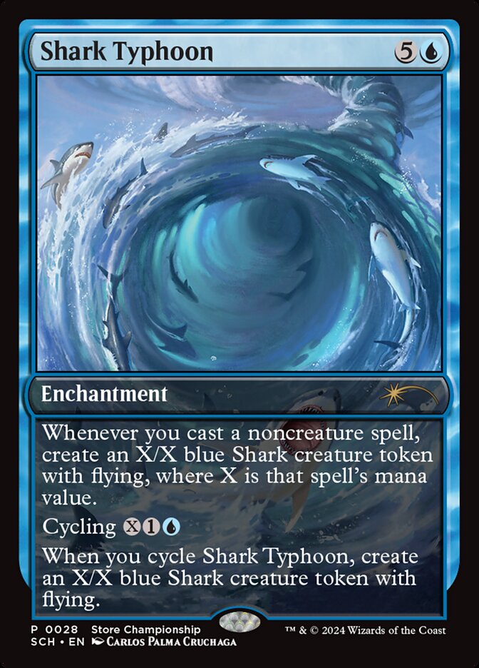 Shark Typhoon, Store championships Card Art