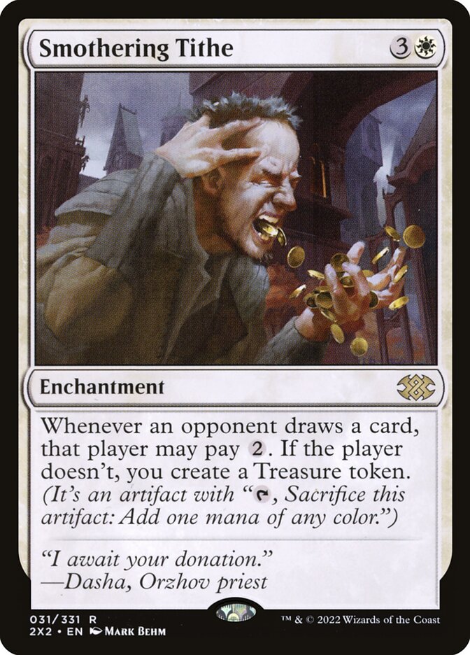 Smothering Tithe, Double Masters 2022 Card Art