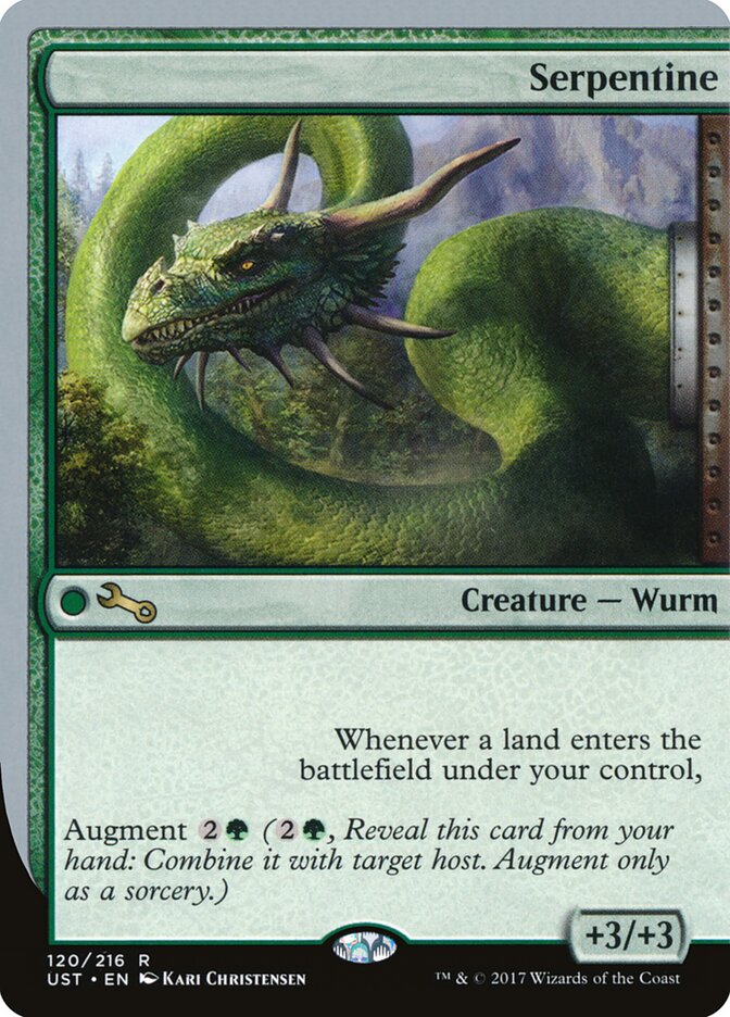 Serpentine, Unstable Card Art