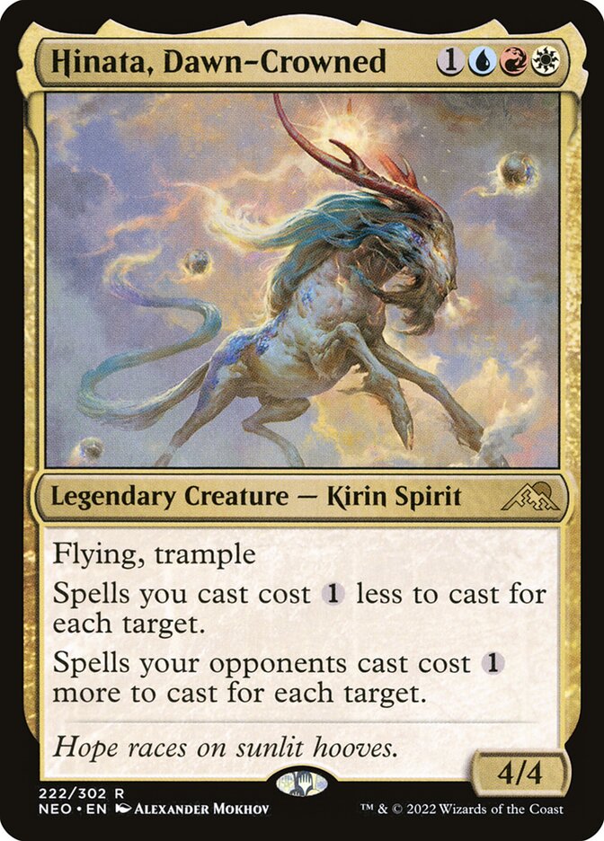 Hinata, Dawn-Crowned, Kamigawa: neon dynasty Card Art