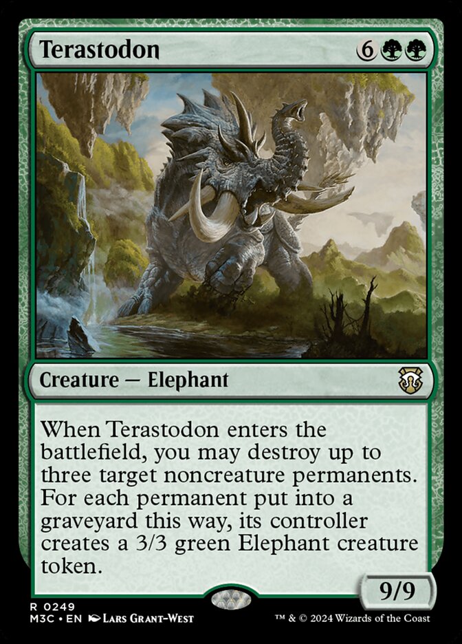 Terastodon, Modern Horizons 3 Commander Card Art