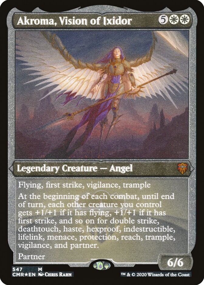Akroma, Vision of Ixidor - Etched Foil