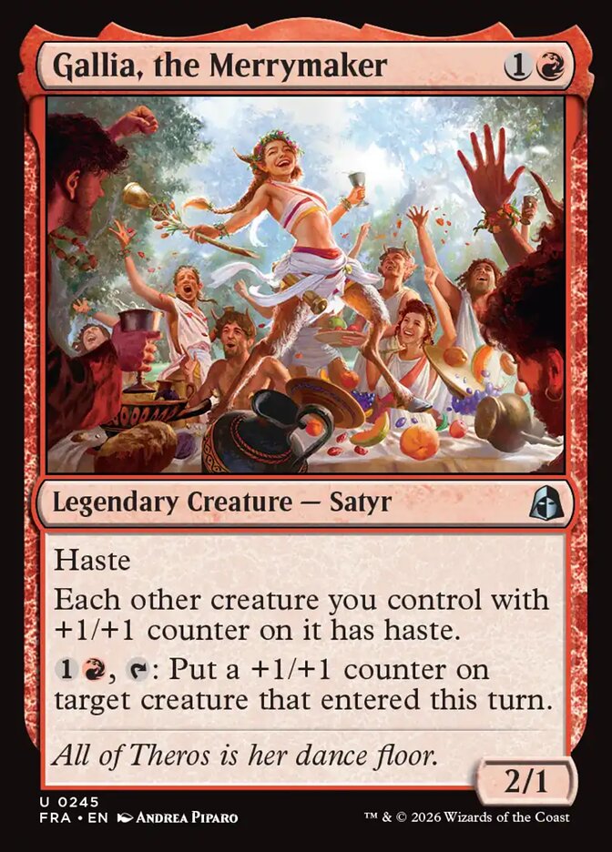 Gallia, the Merrymaker, Reality Fracture Card Art