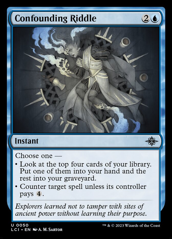 Confounding Riddle, The Lost Caverns Of Ixalan Card Art