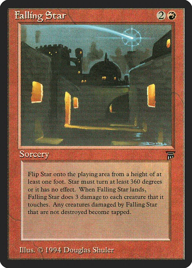 Falling Star, Legends Card Art