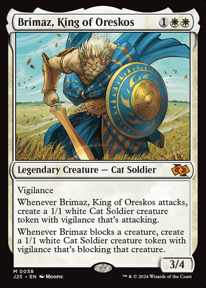Brimaz, King of Oreskos, Foundations jumpstart Card Art