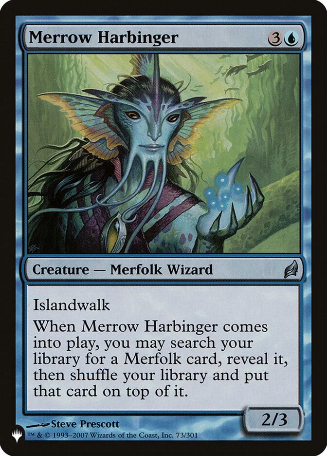 Merrow Harbinger, The List Card Art