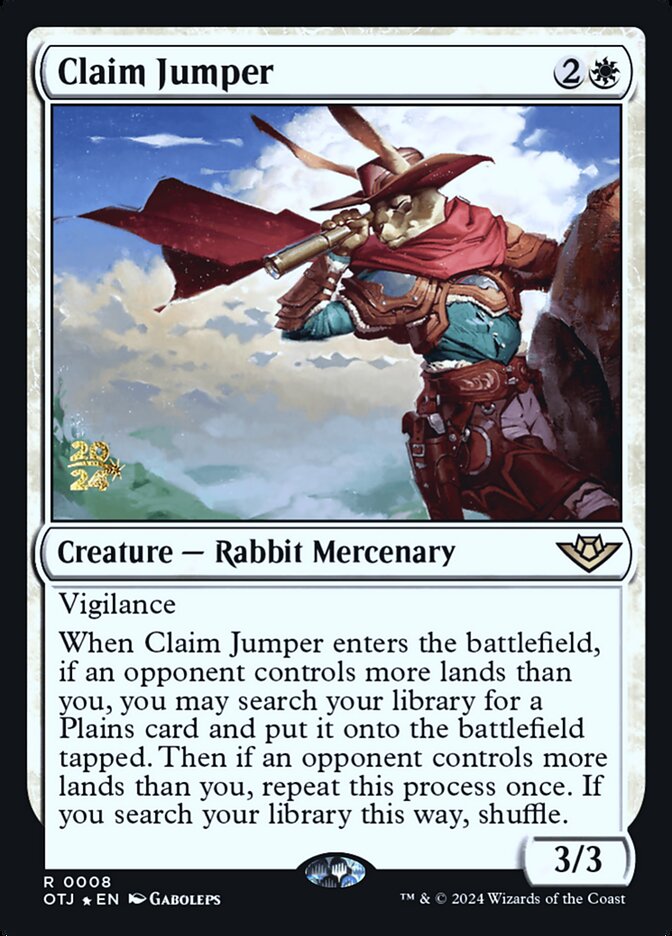 Claim Jumper, Outlaws Of Thunder Junction Promos Card Art