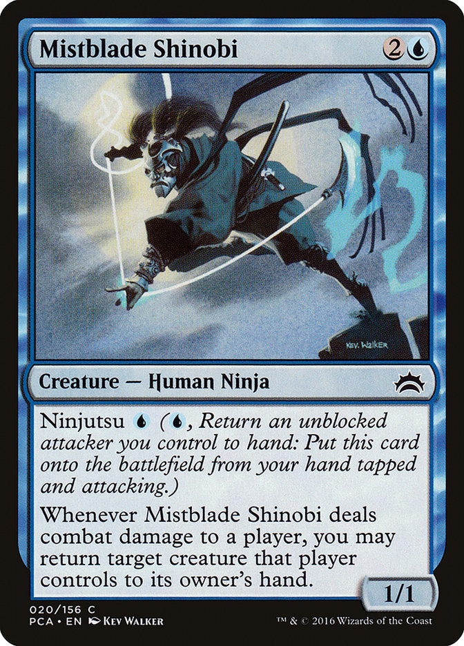 Mistblade Shinobi, Planechase Anthology Card Art
