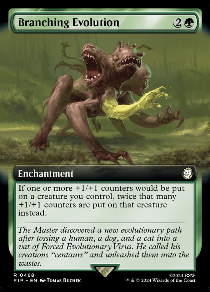 Branching Evolution, Fallout Card Art