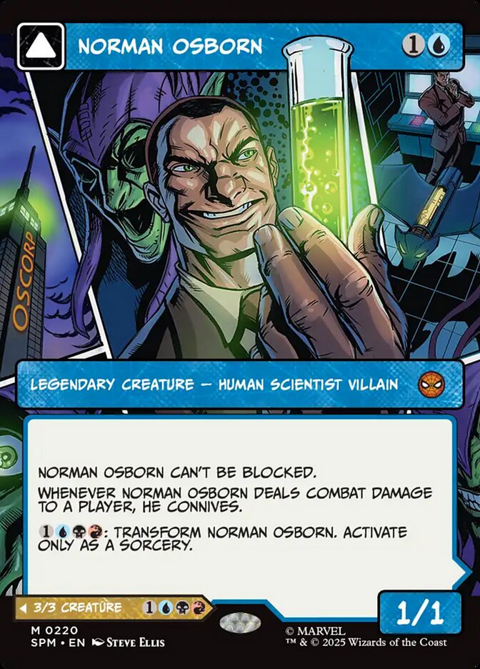 Norman Osborn // Green Goblin, Marvel'S Spider-Man Card Art