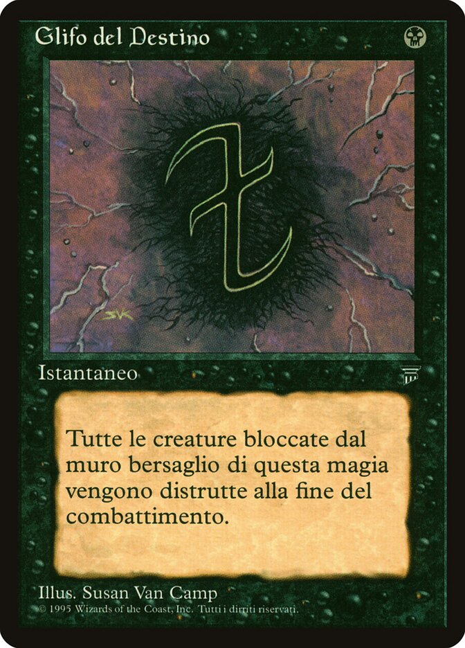 Glyph of Doom, Legends Card Art