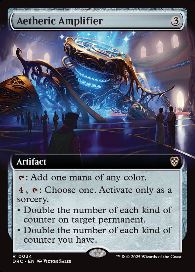 Aetheric Amplifier, Aetherdrift Commander Card Art