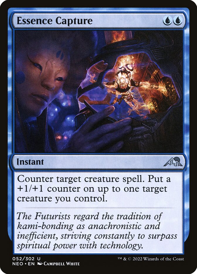 Essence Capture, Kamigawa: neon dynasty Card Art