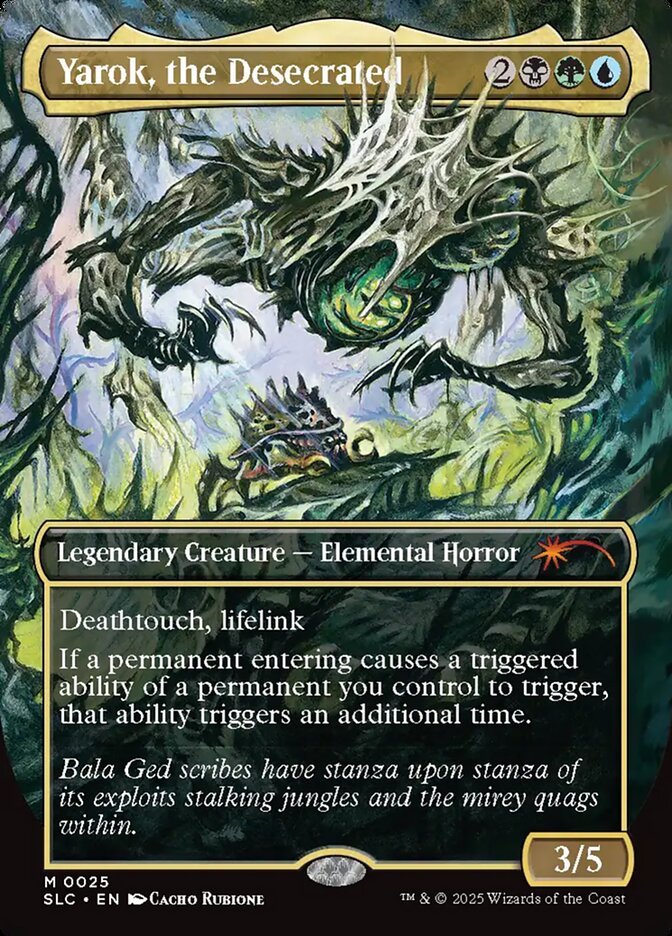 Yarok, the Desecrated, Secret Lair Countdown Card Art