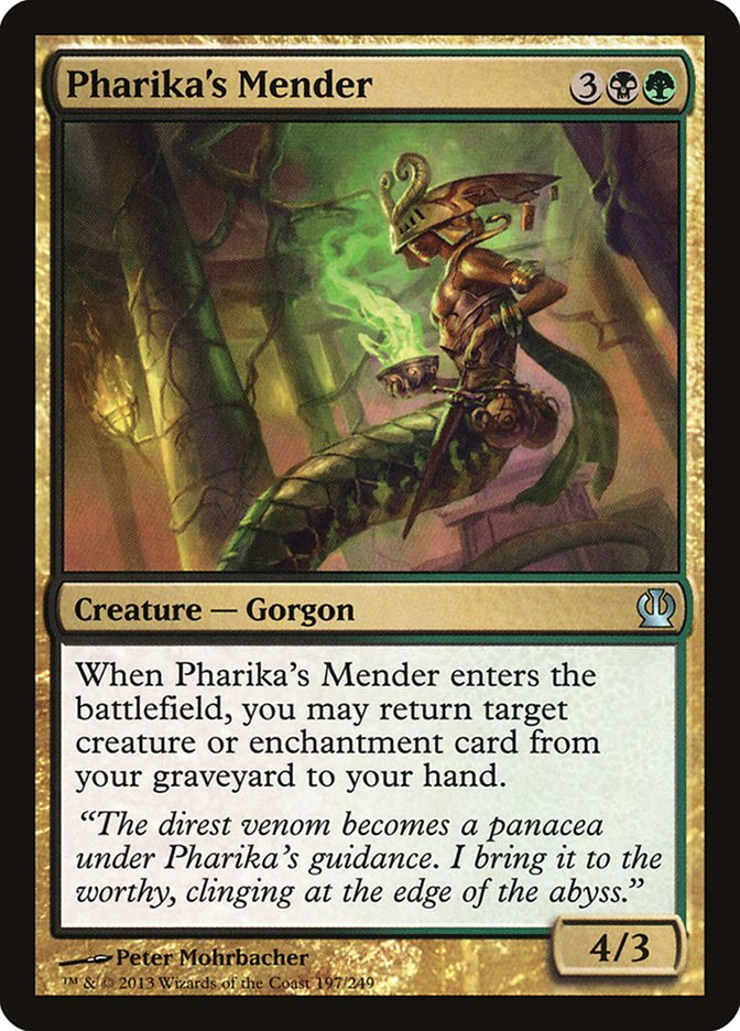 Pharika's Mender, Theros Card Art