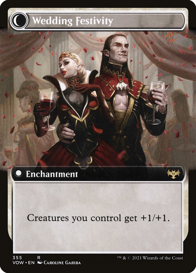 Wedding Announcement // Wedding Festivity, Innistrad: Crimson Vow Card Art