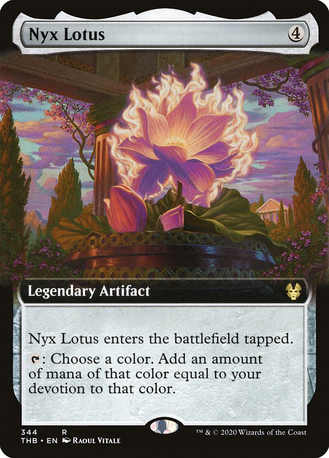Nyx Lotus, Theros beyond death Card Art