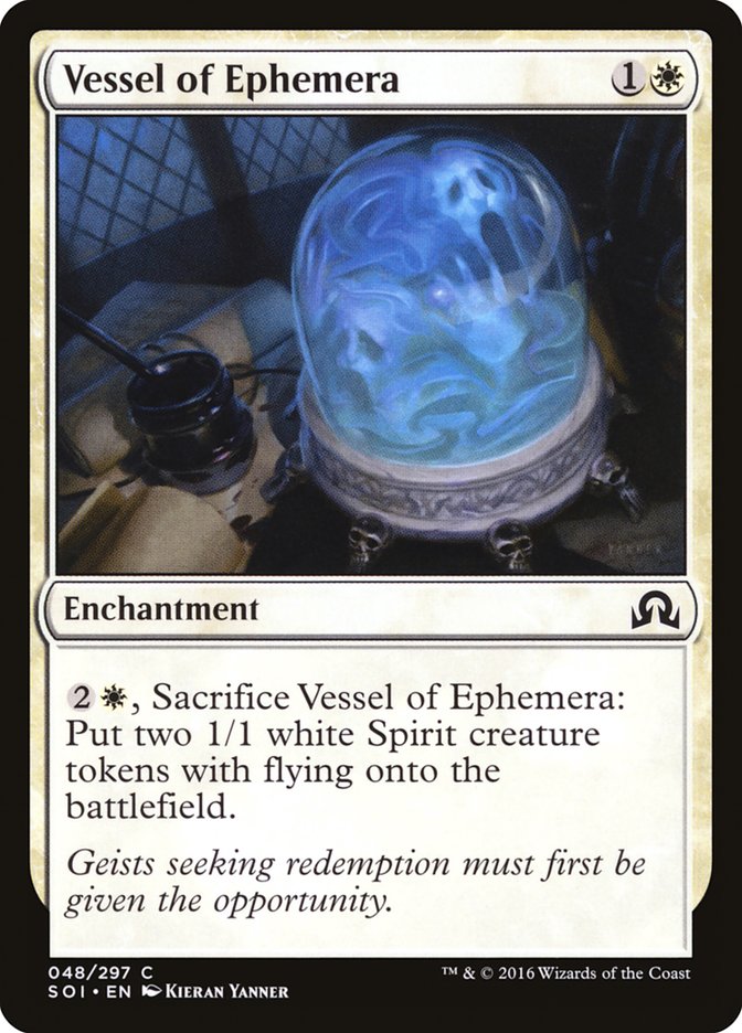 Vessel of Ephemera, Shadows Over Innistrad Card Art