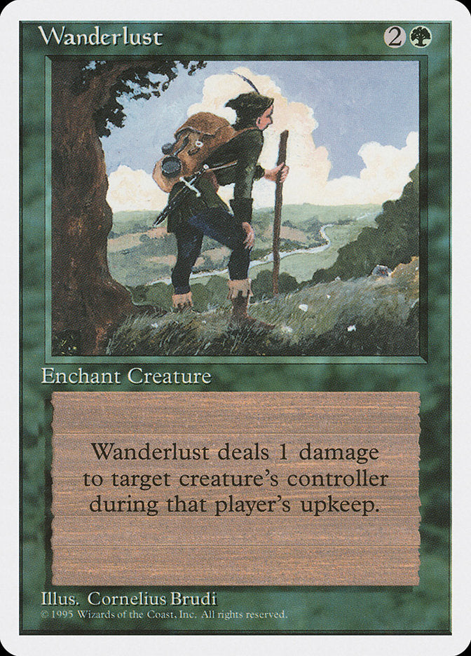 Wanderlust, Fourth edition Card Art