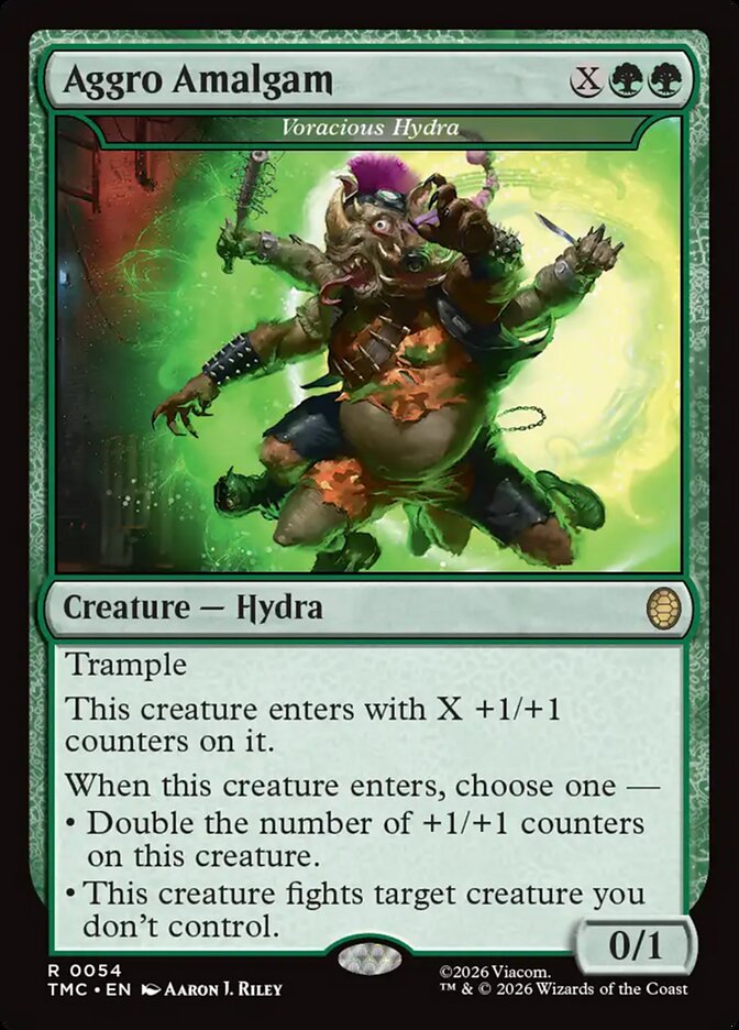 Voracious Hydra, Teenage Mutant Ninja Turtles Eternal Card Art
