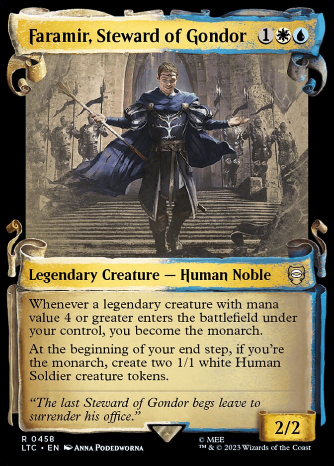 Faramir, Steward of Gondor, Tales Of Middle-Earth Commander Card Art