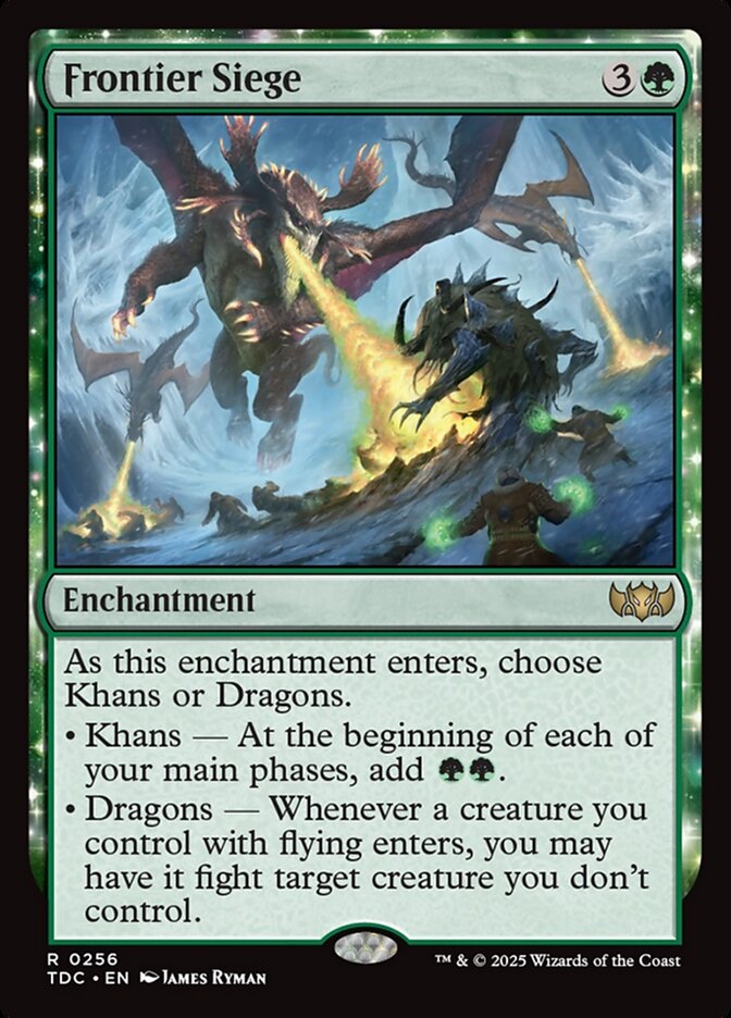 Frontier Siege, Tarkir: dragonstorm commander Card Art
