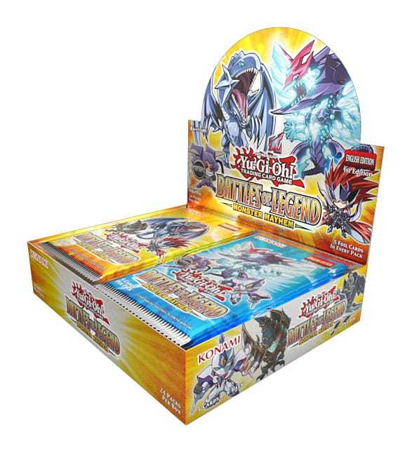 Yu-Gi-Oh - Booster Display Box - Battle Of Legends: Monster Mayhem