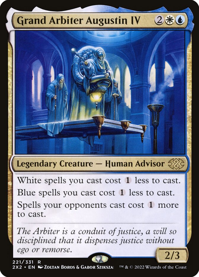 Grand Arbiter Augustin IV, Double Masters 2022 Card Art