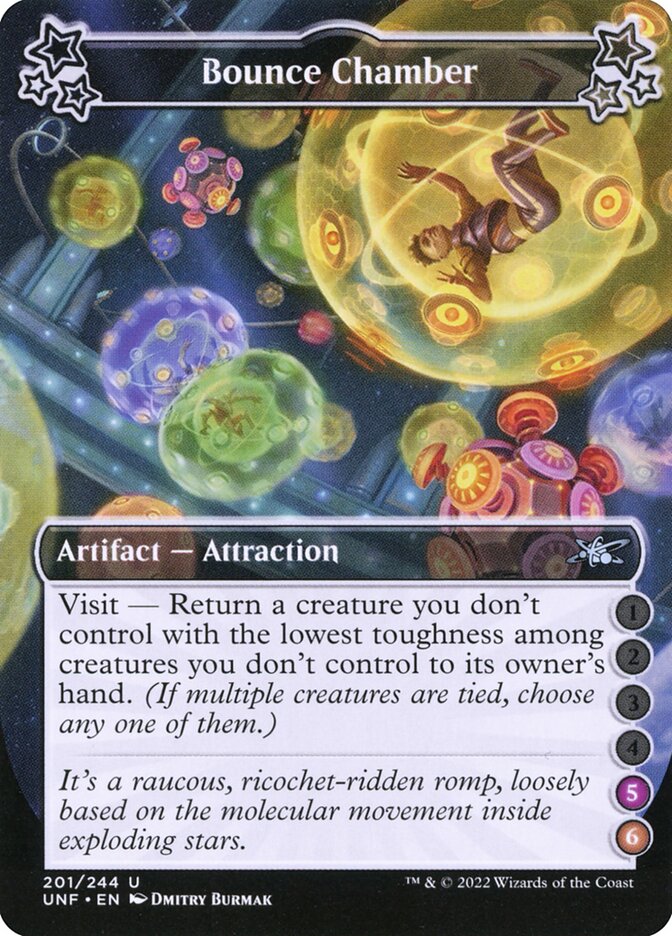 Bounce Chamber, Unfinity Card Art