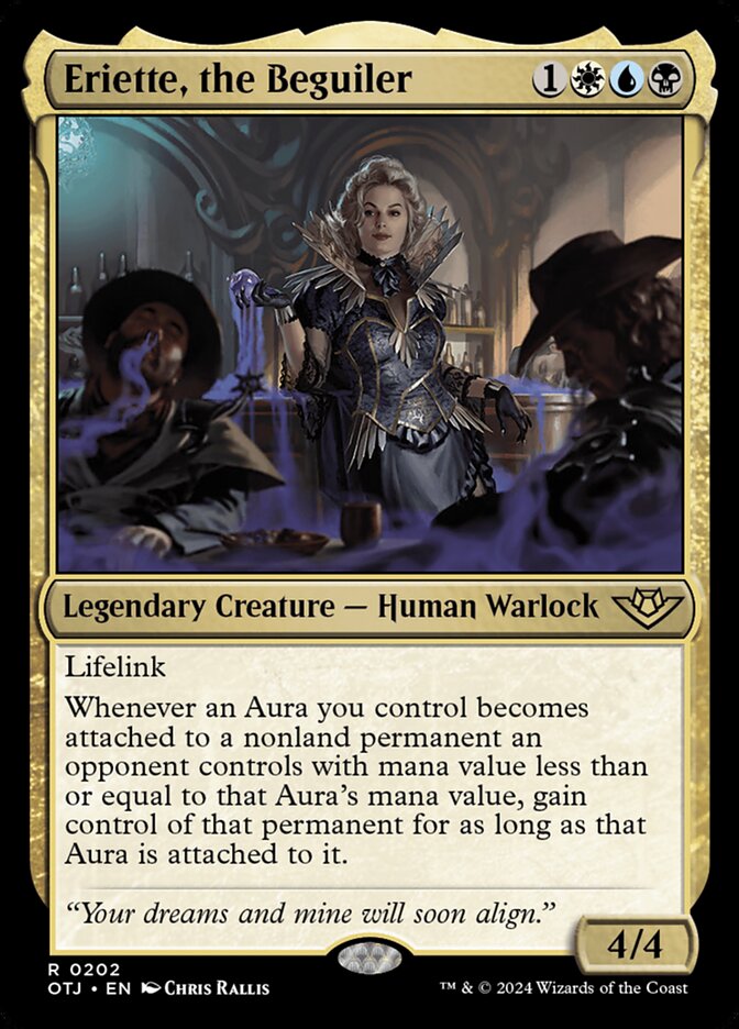 Eriette, the Beguiler, Outlaws of thunder junction Card Art
