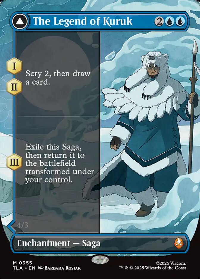 The Legend of Kuruk // Avatar Kuruk, Avatar: The Last Airbender Card Art