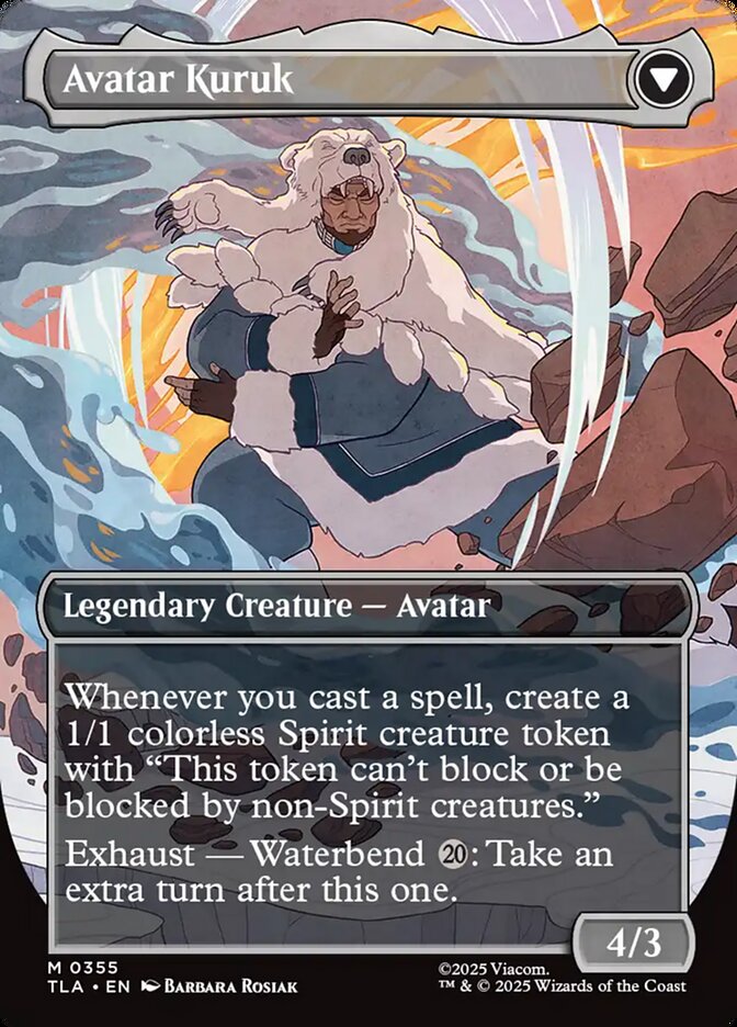 The Legend of Kuruk // Avatar Kuruk, Avatar: The Last Airbender Card Art