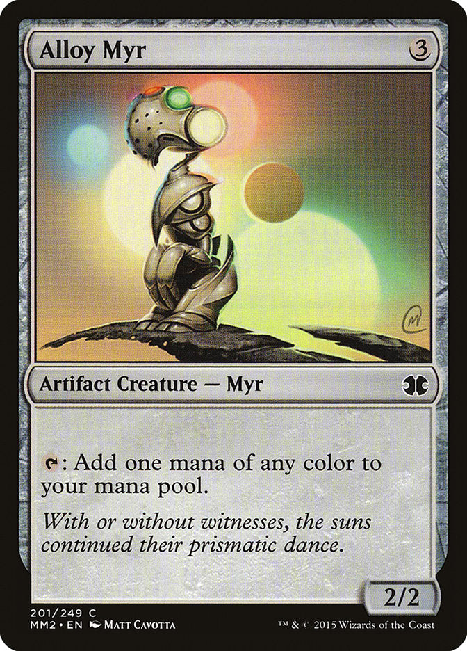 Alloy Myr, Modern Masters 2015 Card Art