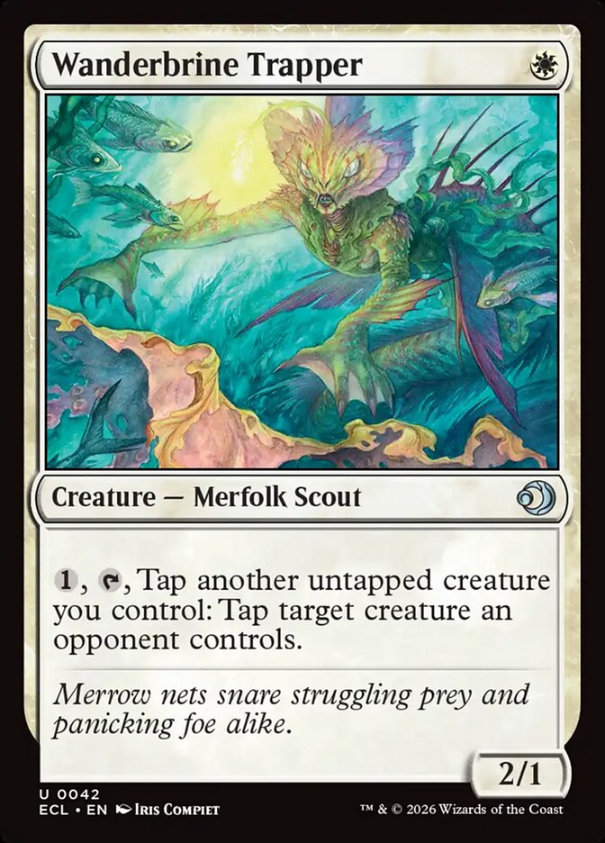 Wanderbrine Trapper, Lorwyn Eclipsed Card Art