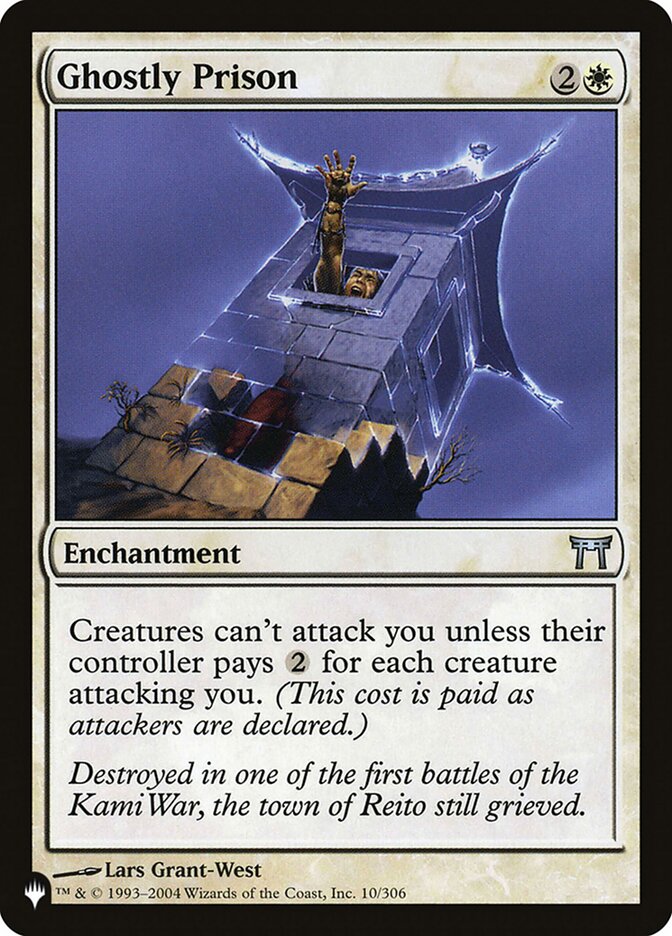 Ghostly Prison, The List Card Art