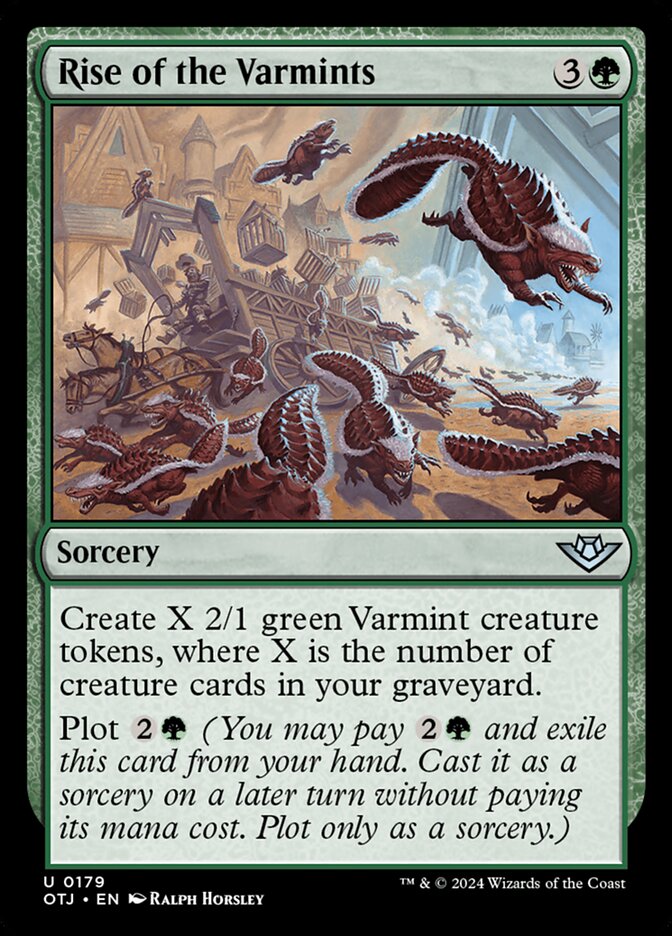 Rise of the Varmints, Outlaws of thunder junction Card Art