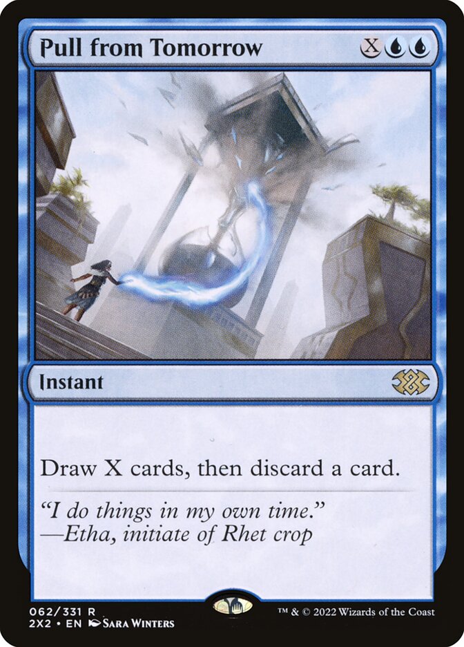 Pull from Tomorrow, Double Masters 2022 Card Art
