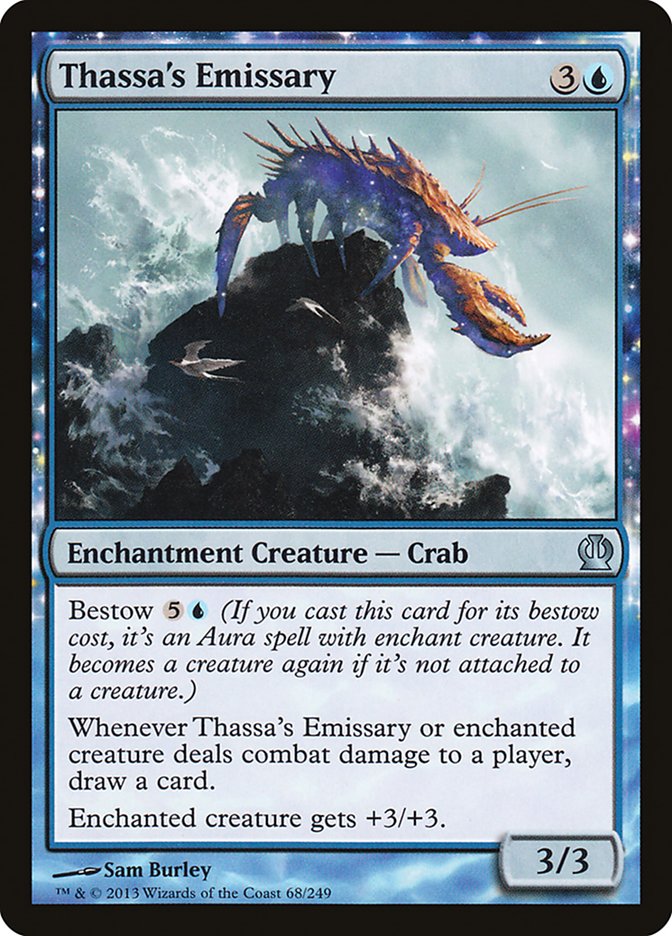 Thassa's Emissary, Theros Card Art