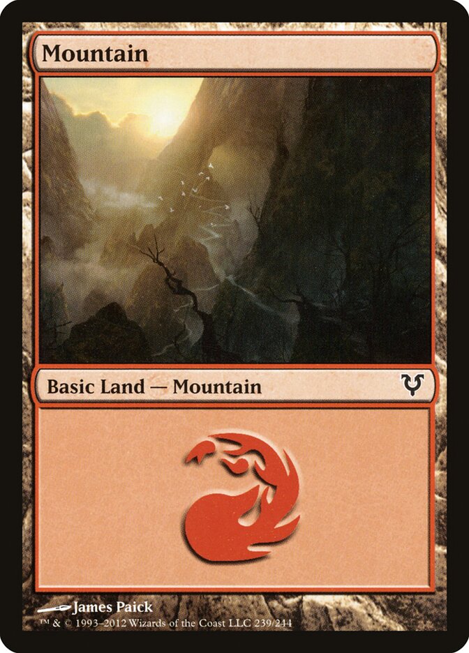 Mountain, Avacyn Restored Card Art