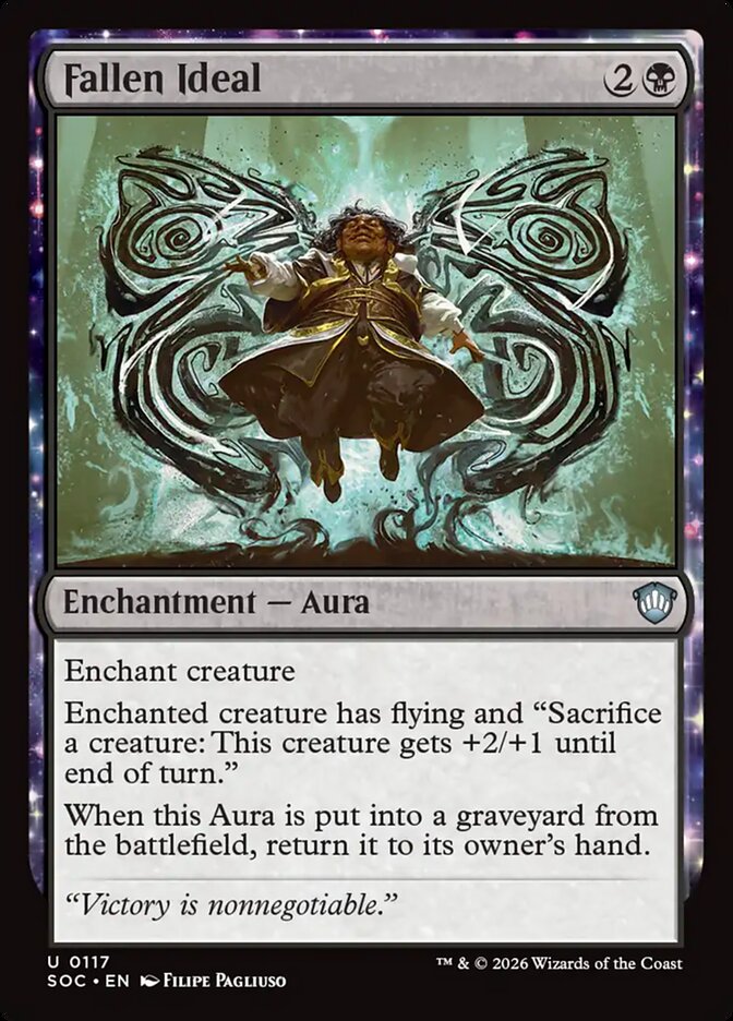 Fallen Ideal, Secrets Of Strixhaven Commander Card Art