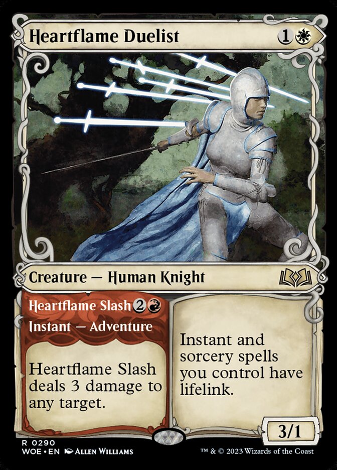 Heartflame Duelist // Heartflame Slash - Foil