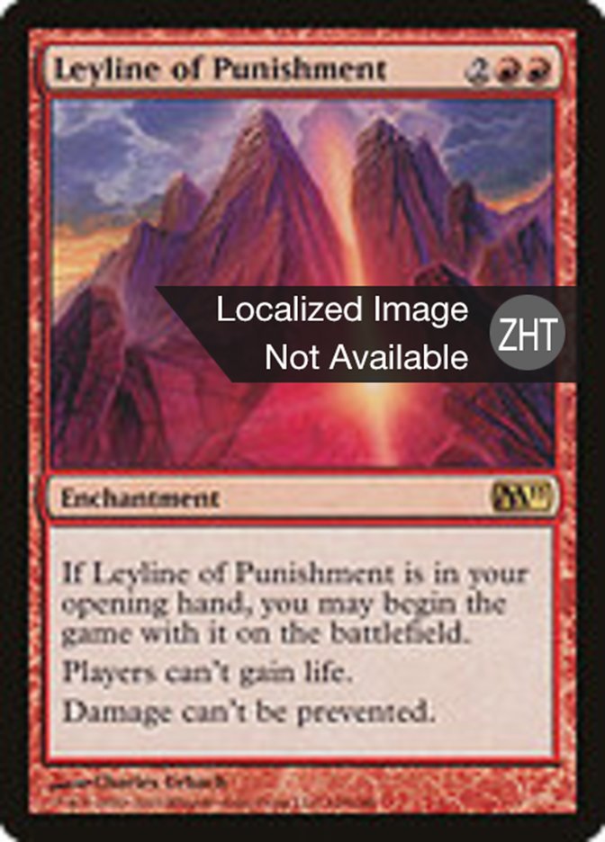 Leyline of Punishment, Magic 2011 Card Art
