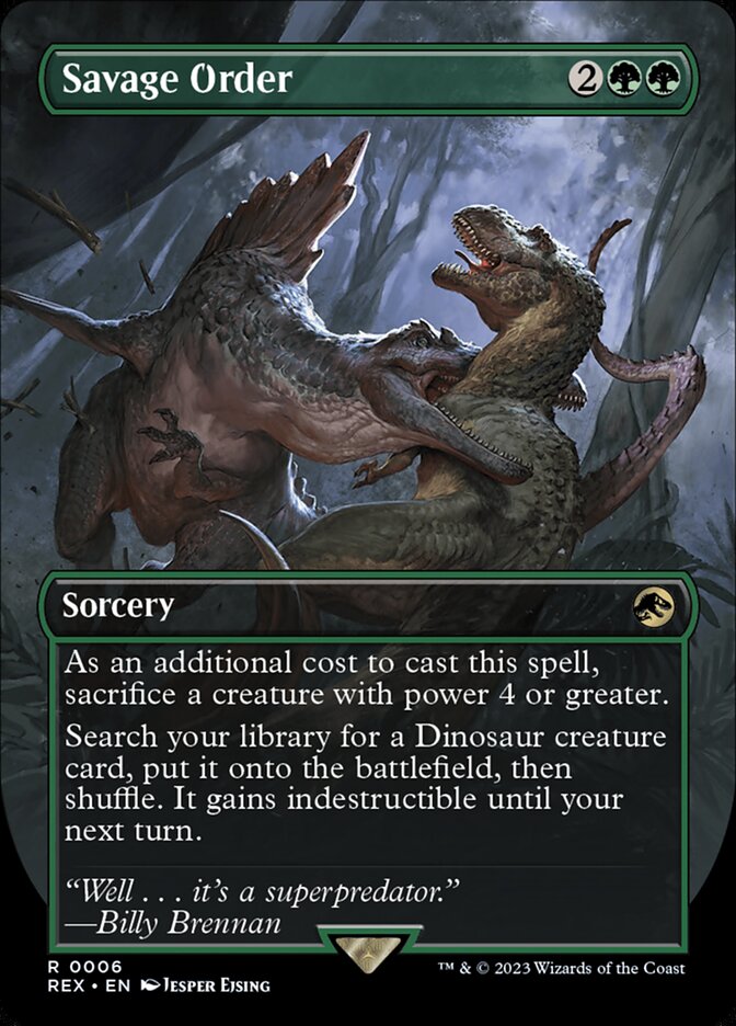 Savage Order - Foil