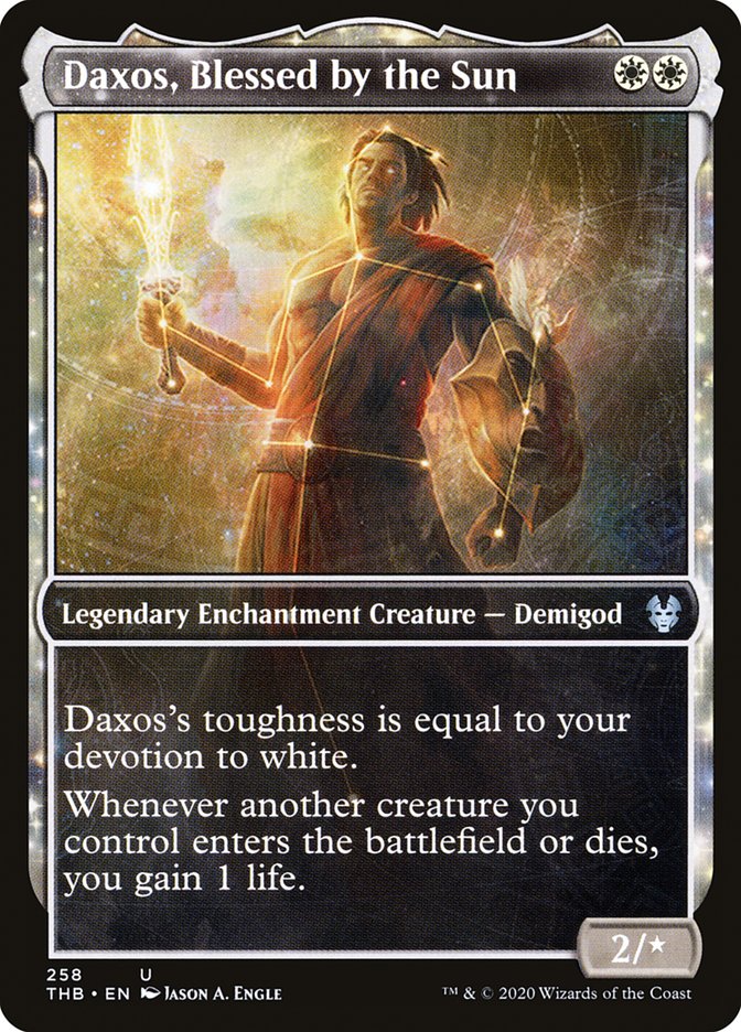 Daxos, Blessed by the Sun, Theros beyond death Card Art