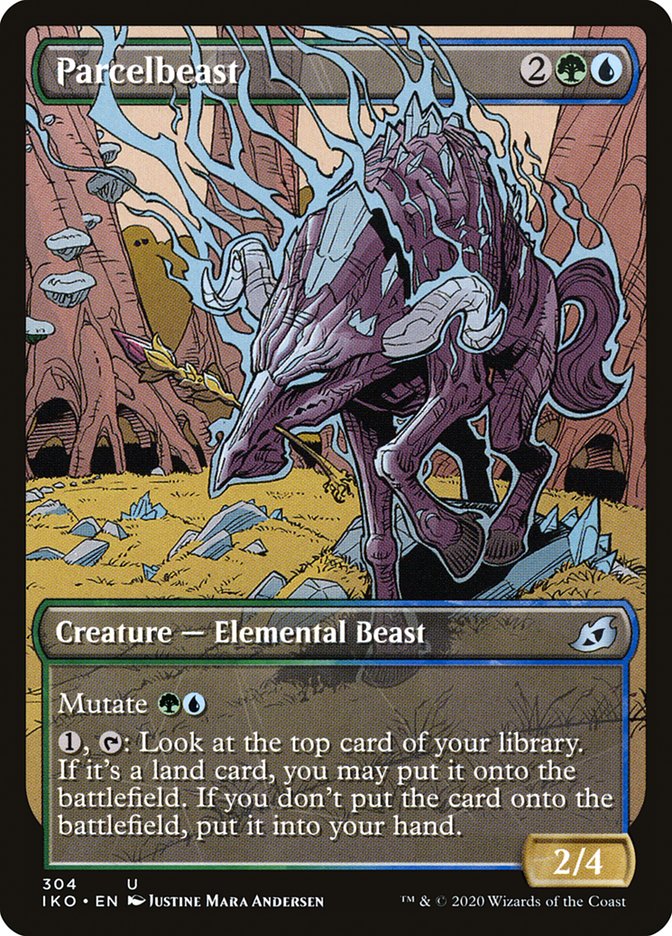 Parcelbeast, Ikoria: Lair Of Behemoths Card Art