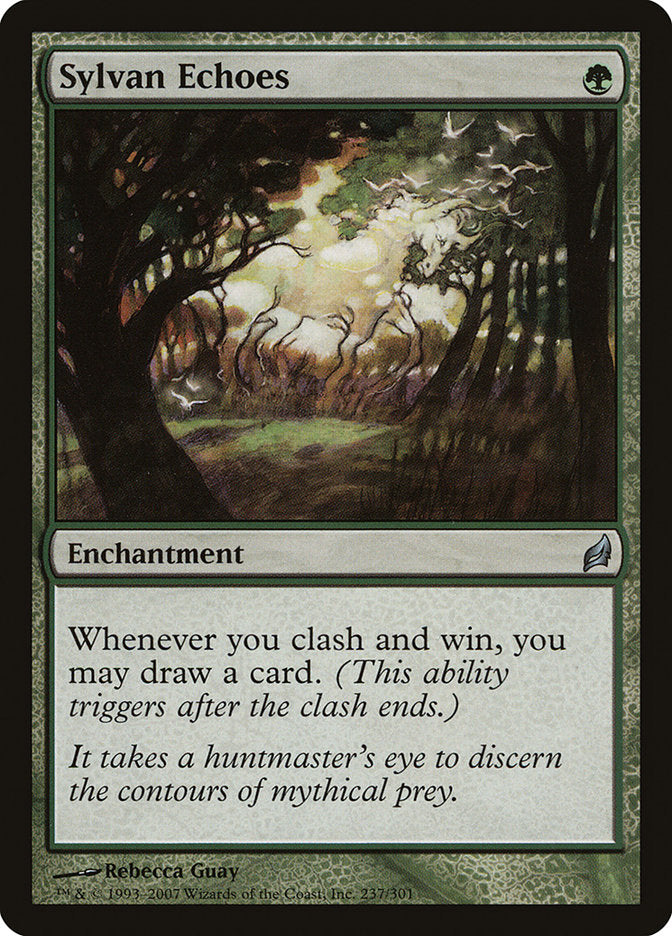 Sylvan Echoes, Lorwyn Card Art