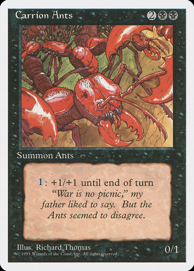 Carrion Ants, Fourth Edition Card Art
