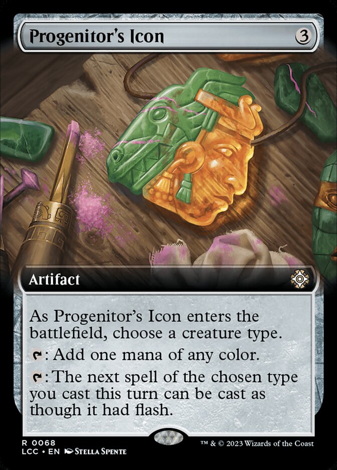 Progenitor's Icon, The Lost Caverns Of Ixalan Commander Card Art