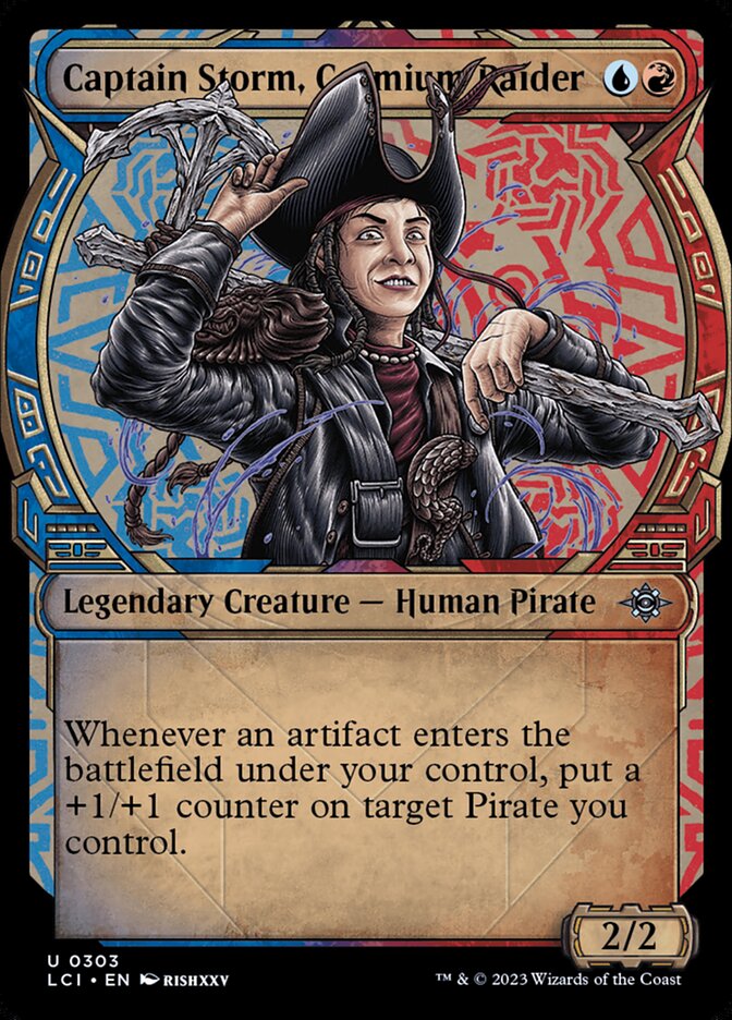 Captain Storm, Cosmium Raider, The lost caverns of ixalan Card Art